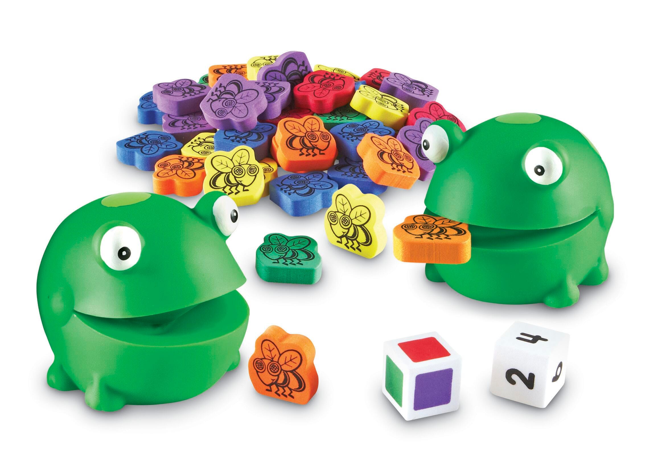 Learning Resources Froggy Feeding Fun Game, Set of 64